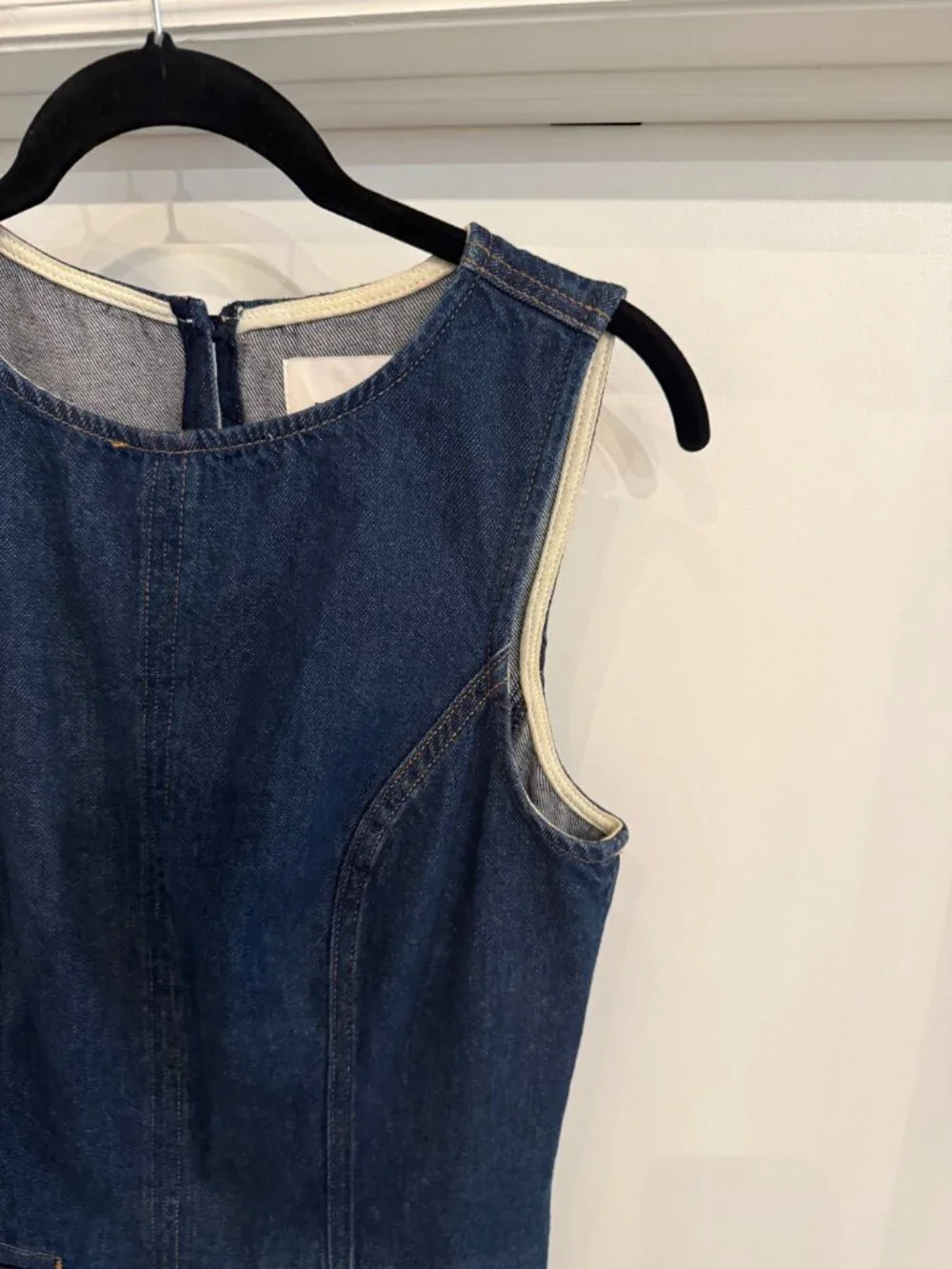 Reformation: Citron Denim Mini Dress